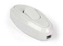 Переключатель на шнур для бра Smartbuy 6А белый картинка 